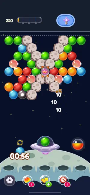 BubbleShooter: Cosmic Pop Fun! screenshot 1