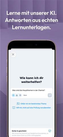 Studydrive: Uni Lernzettel, AI iPhone screenshot 4