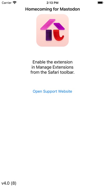 Homecoming for Mastodon