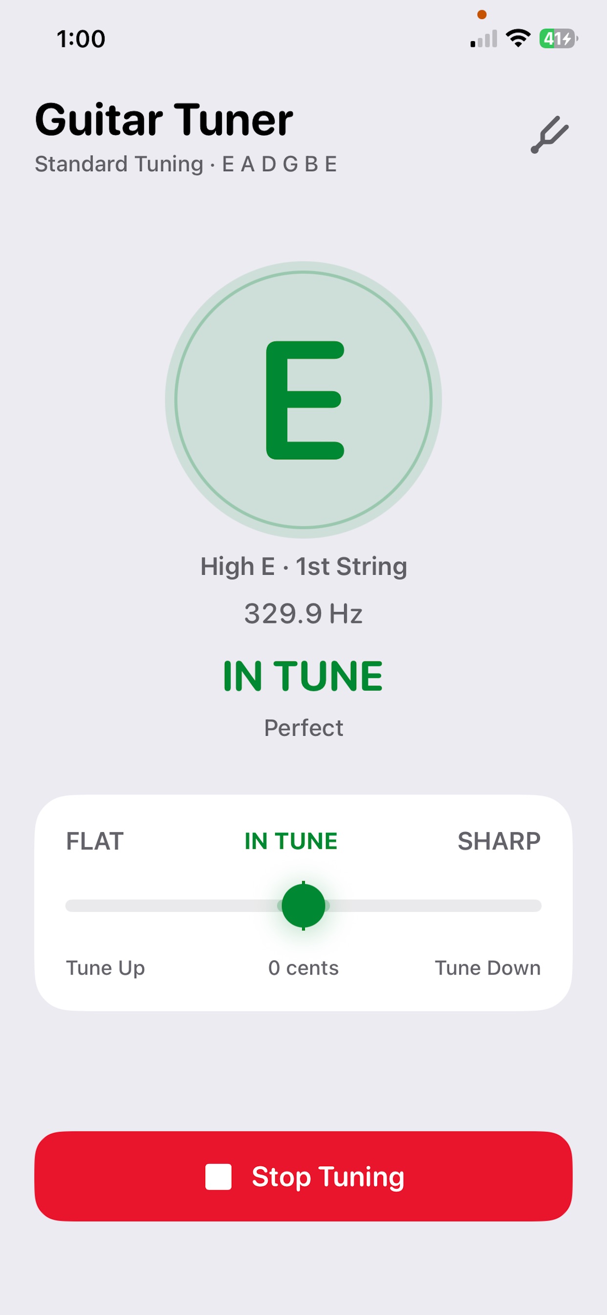 Screenshot 3 of TuneSimple: Guitar Tuner