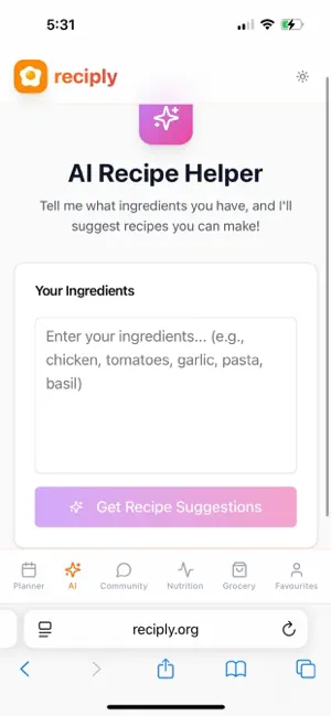 Reciply - Recipe Organizer screenshot 2