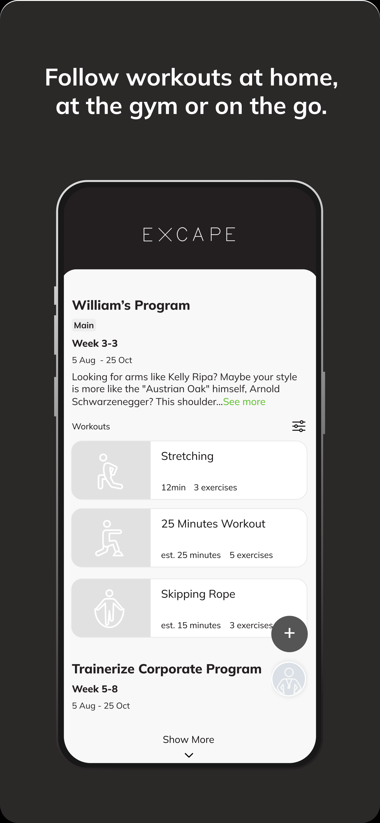 EXCAPE Online