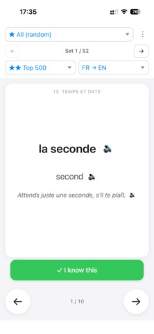 2000 Words: English - French screenshot