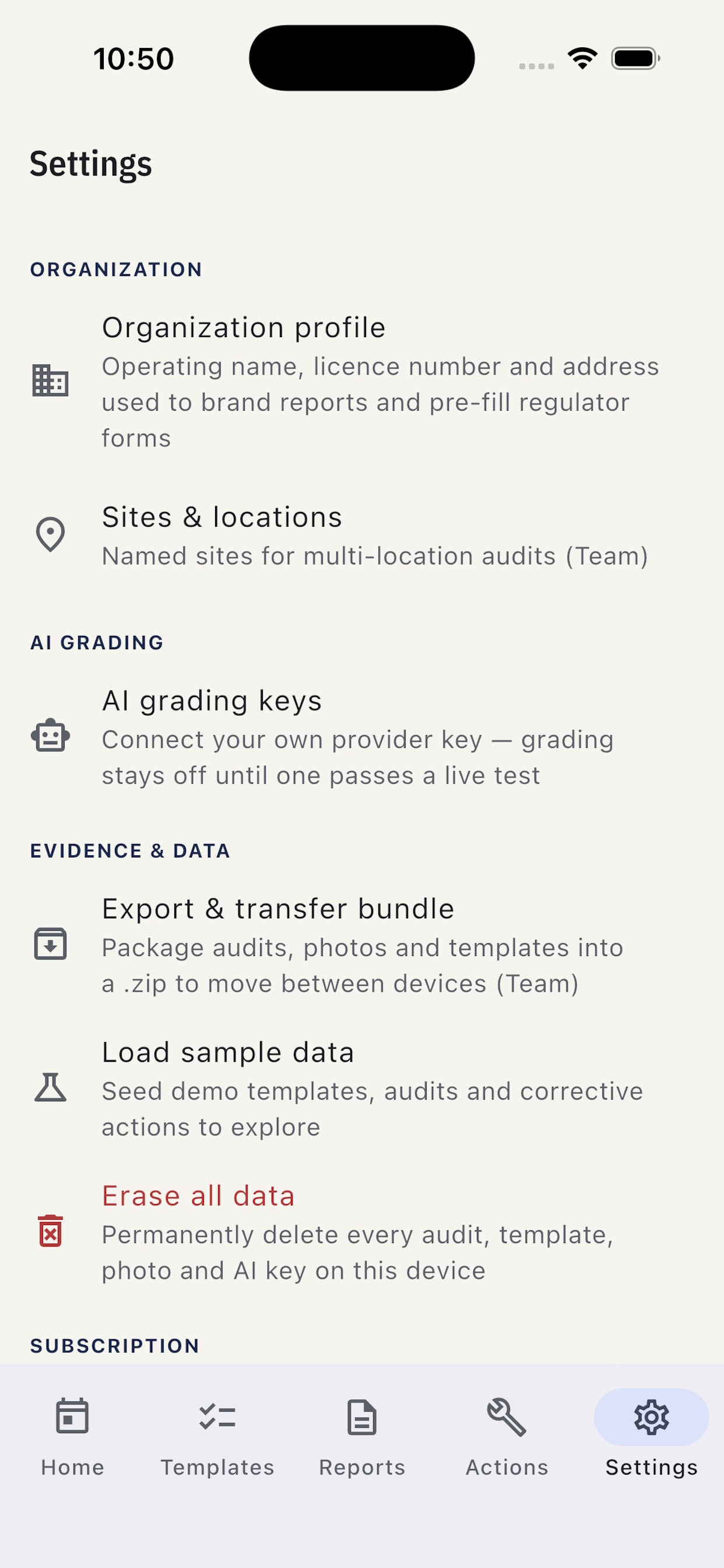 Screenshot 8 of AuditPass AI: Consent Audit