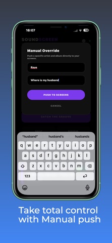 The Soundscreen App screenshot