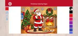 Christmas Coloring Pages Santa screenshot 2