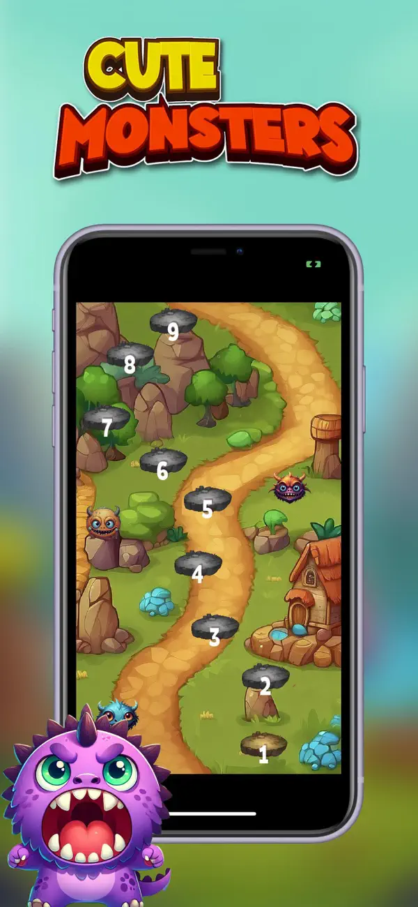 Screenshot #3 pour Cute Monsters: Match