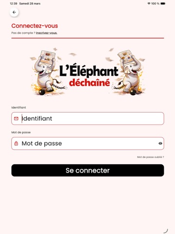 L'Éléphant Déchaîné iPad screenshot