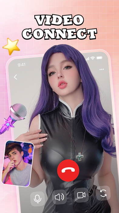 Chat Now，Video Friends - RoFun Screenshot