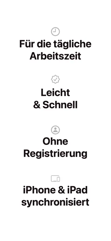 myTime - Zeiterfassung screenshot 2 of 9