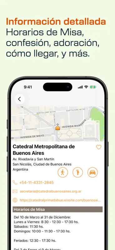 Horarios de Misa screenshot 4 of 10
