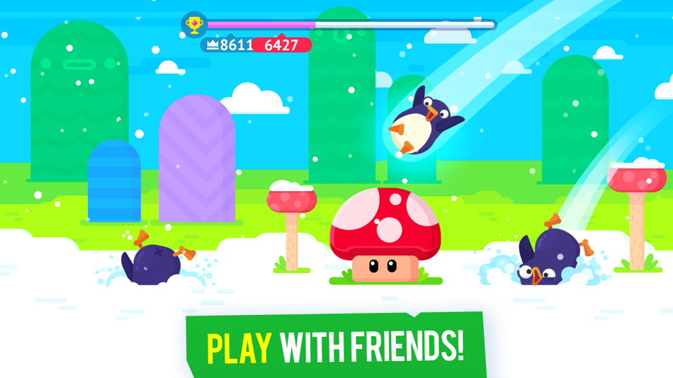 #4. Bouncemasters: Hit & jump (iOS) 由: AI Games FZ