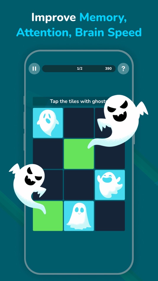 #7. Brain X - Brain Training Game (iOS) 由: PANDAS OF CARIBBEAN LIMITED