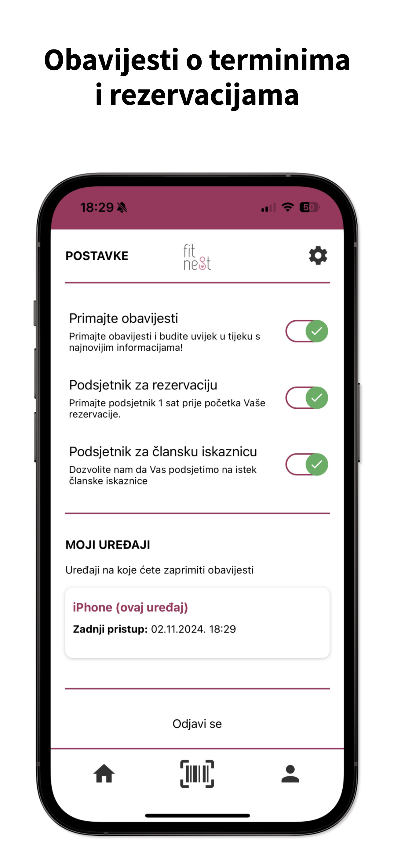 FitNest screenshot 4