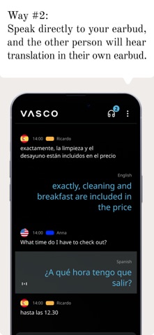 Vasco Connect screenshot