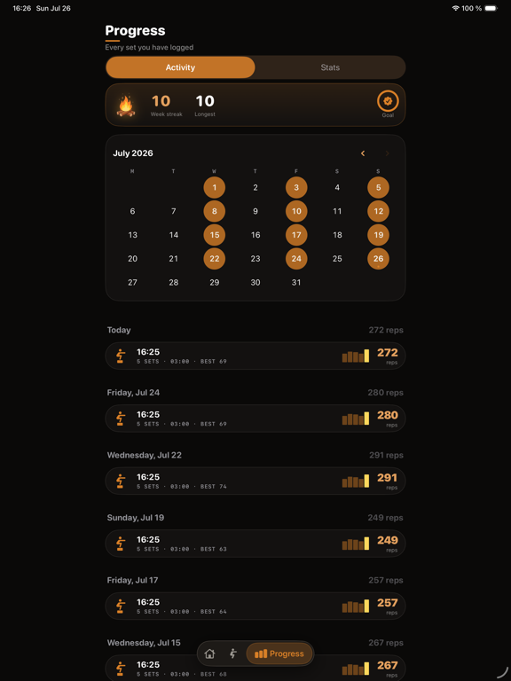Squats 200 - Legs Workout iPad screenshot