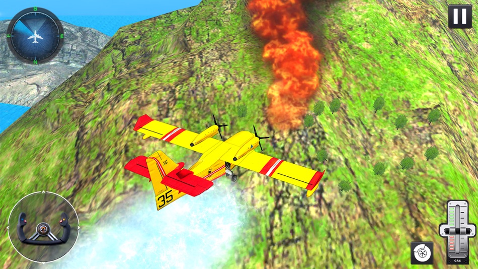 #5. Flight Sim 3D: Airplane Games (iOS) Podle: Muarij Mahmood Ramay