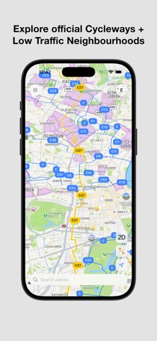 London Cycling Companion iPhone screenshot