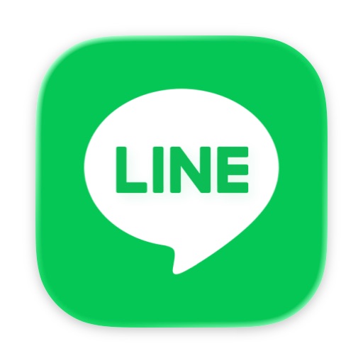 LINE アプリアイコン、日本 App Store 検索結果