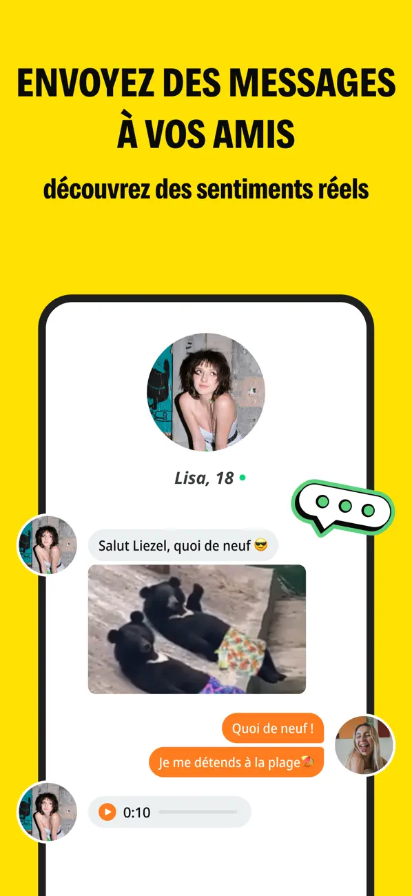 Screenshot #3 pour BeFriend - Rencontrez des amis