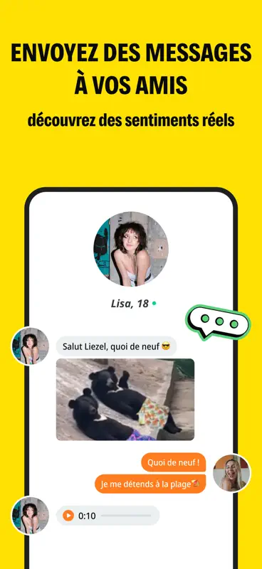 BeFriend - Rencontrez des amis screenshot 3 of 7