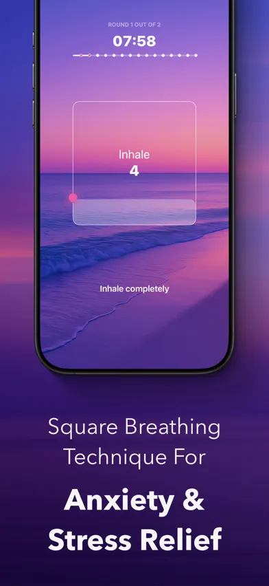 Box Breathing - Breathe Even screenshot 2