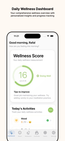 Mind Well: Daily Self Care screenshot