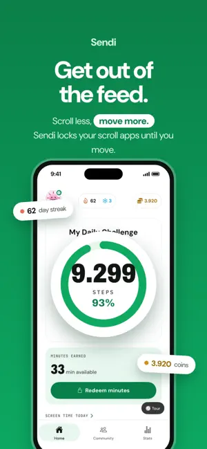 Sendi - Break the scroll screenshot 1