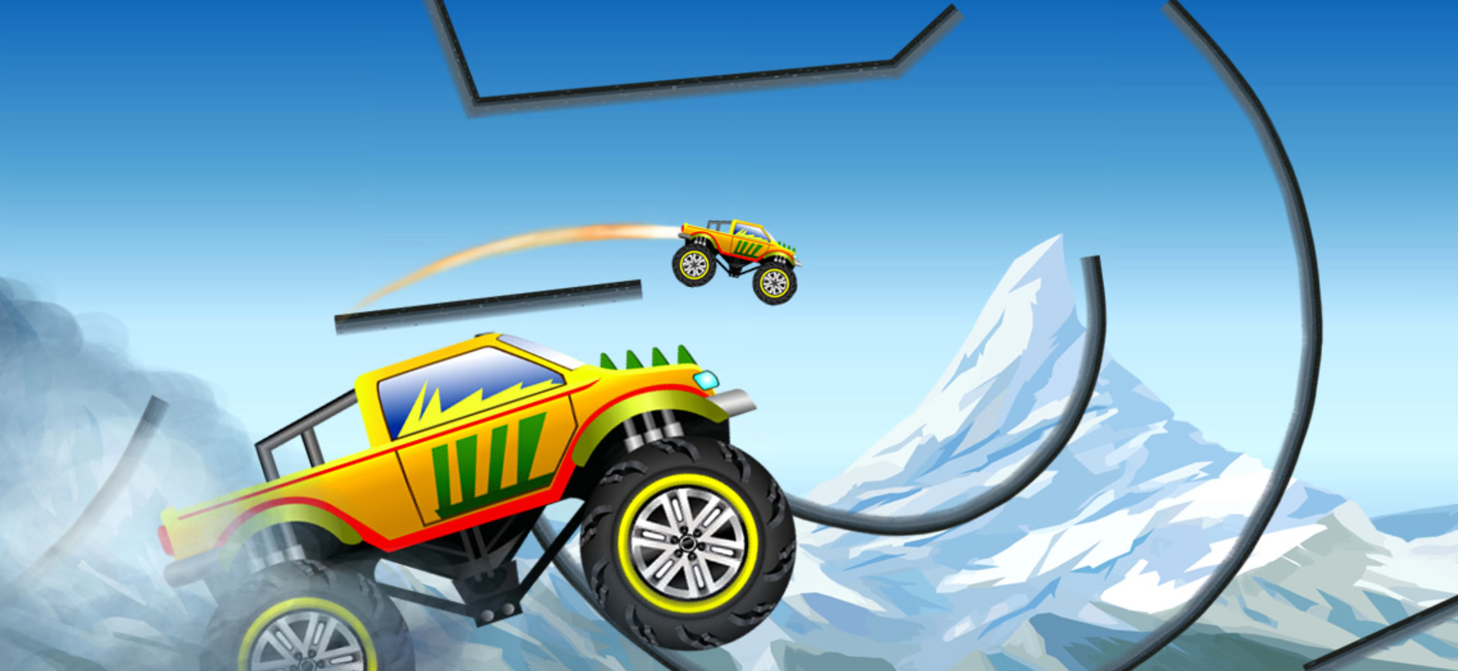 Monster Stunts - Ninja Hop