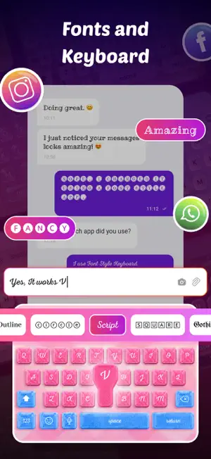 Widget Theme: Fonts & Keyboard screenshot 3
