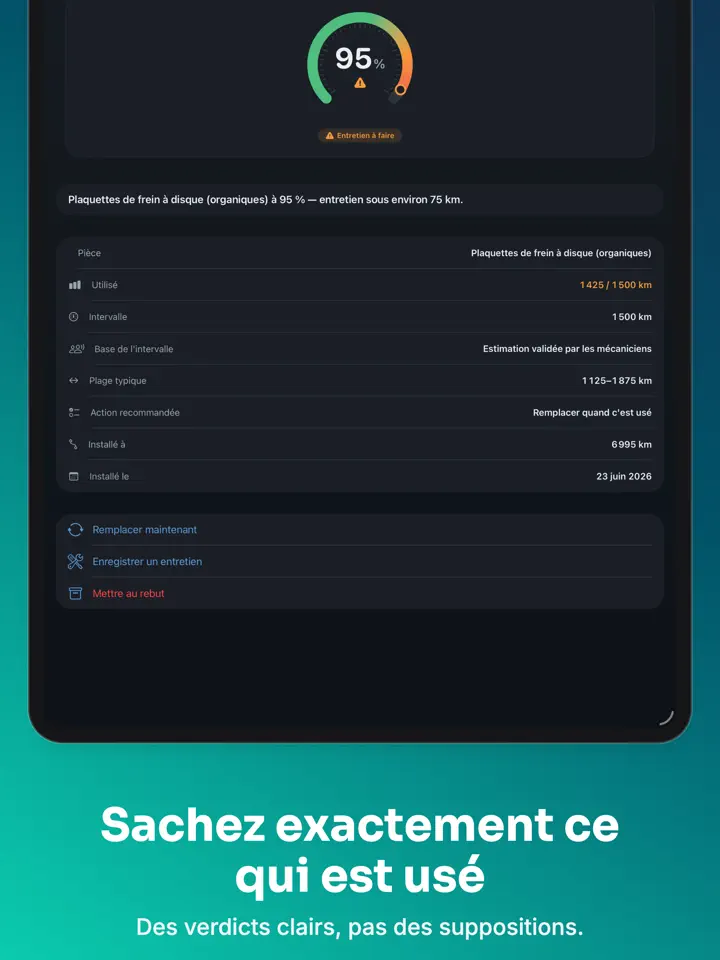 Cogbook sur iPad : capture d’écran 3 sur 8