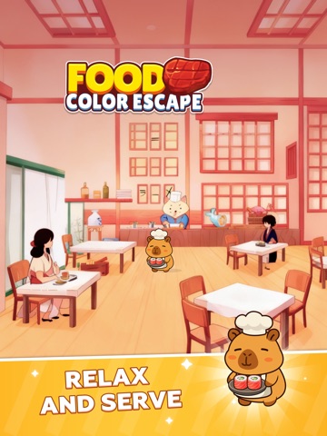 Food Color Escape iPad screenshot