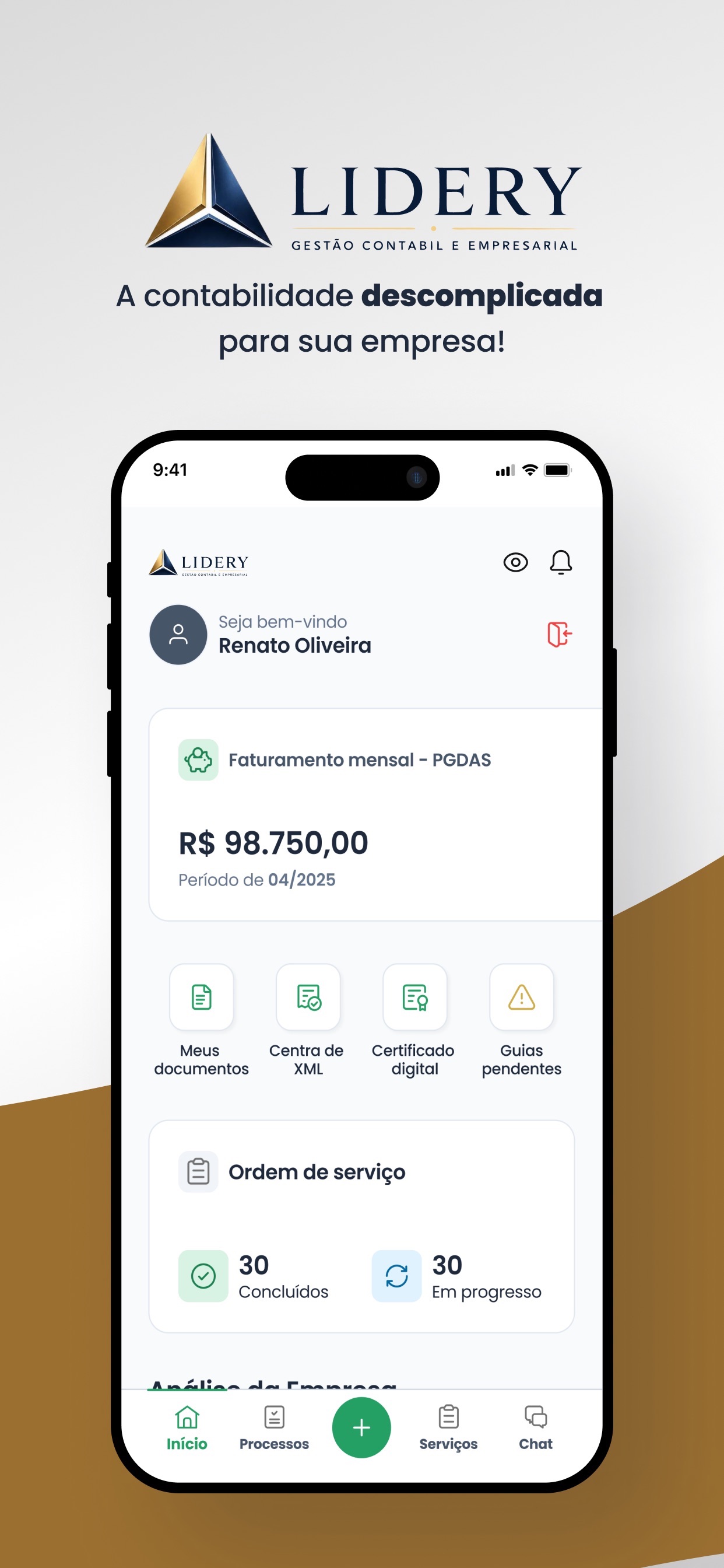 Screenshot 1 of LIDERY CONTABILIDADE