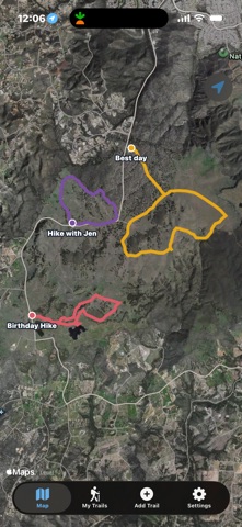 GPX Trail Maps screenshot