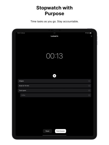 Focus Timer - Lock In iPad screenshot