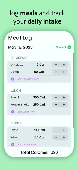 onTrack — Calorie Tracker screenshot 3