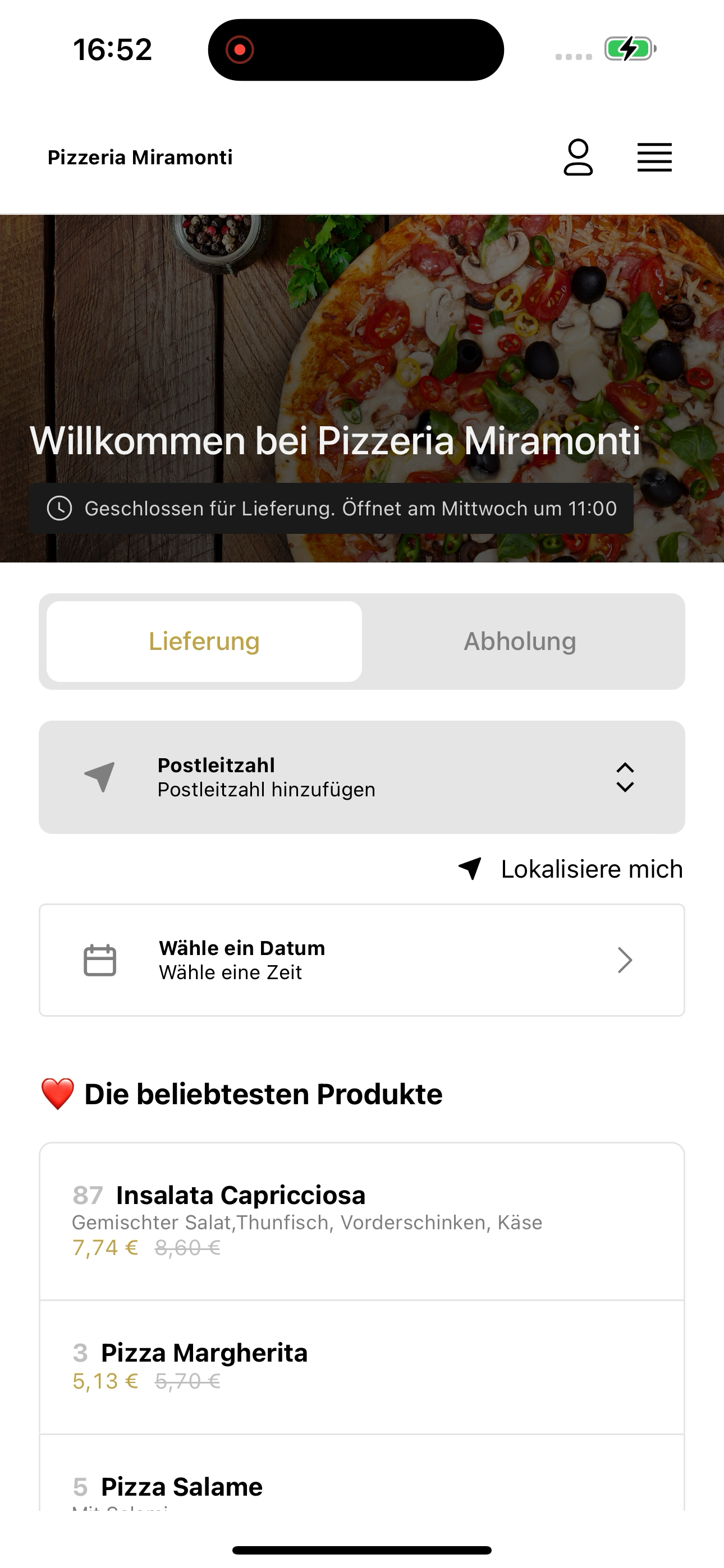 Pizzeria Miramonti screenshot 6
