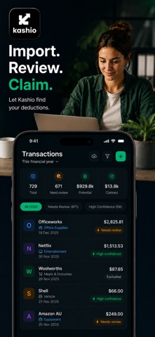 Kashio iPhone screenshot