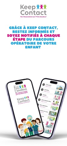 Keep Contact - Soignants app screenshot 2