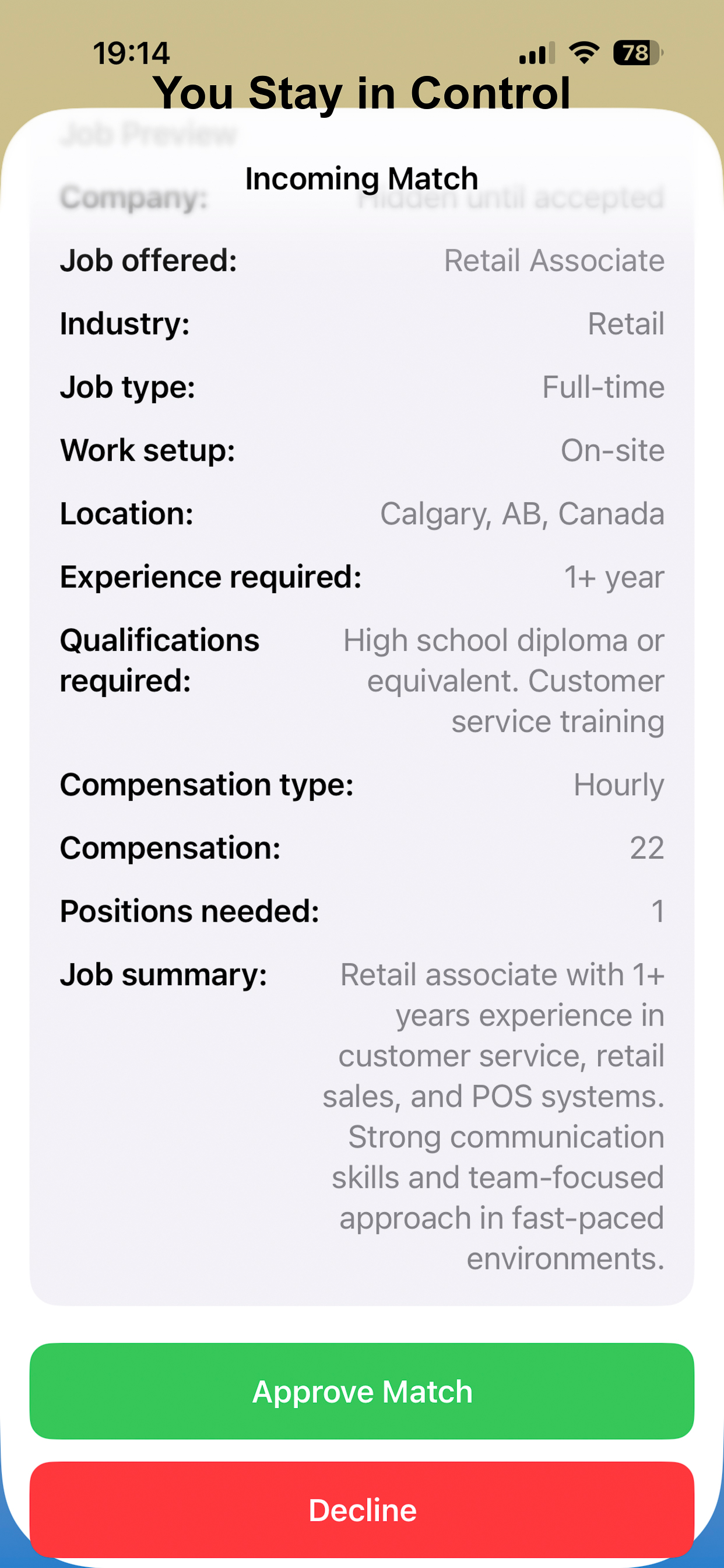 JobConnect screenshot 9