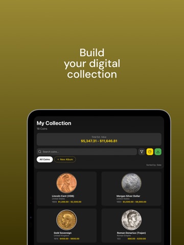 Coin Identifier - Numi iPad screenshot
