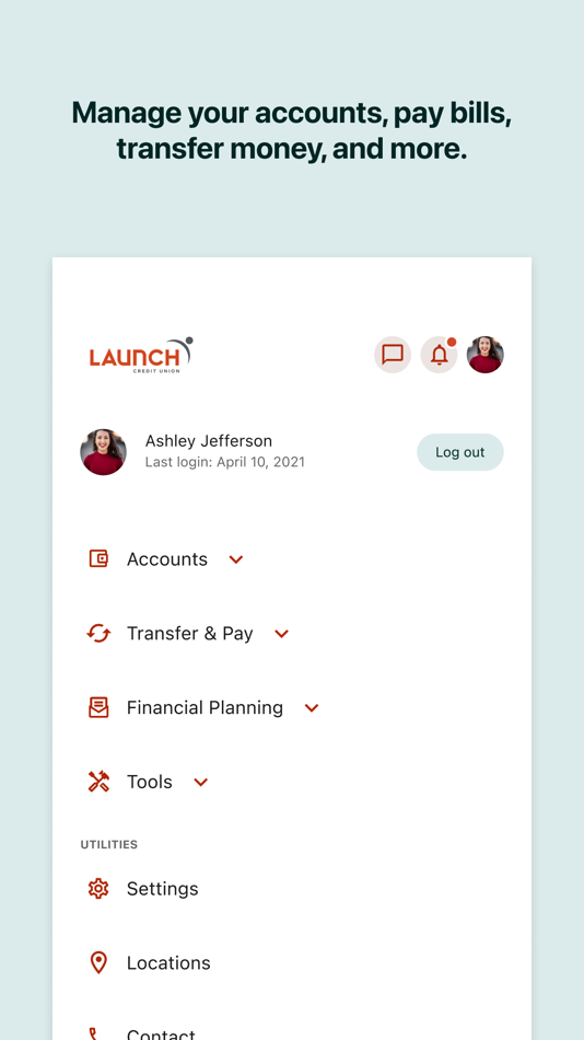 #5. Launch Credit Union (iOS) 由: Launch Credit Union