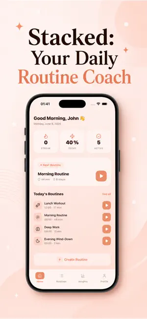 Stacked Routine Timer screenshot 1