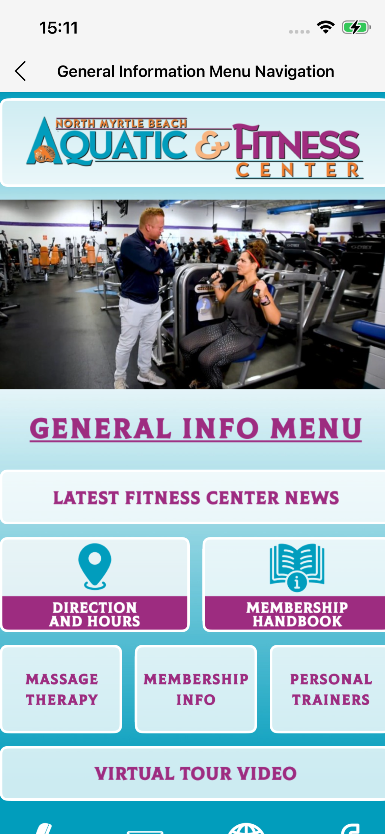 NMB Aquatic & Fitness Center screenshot 3