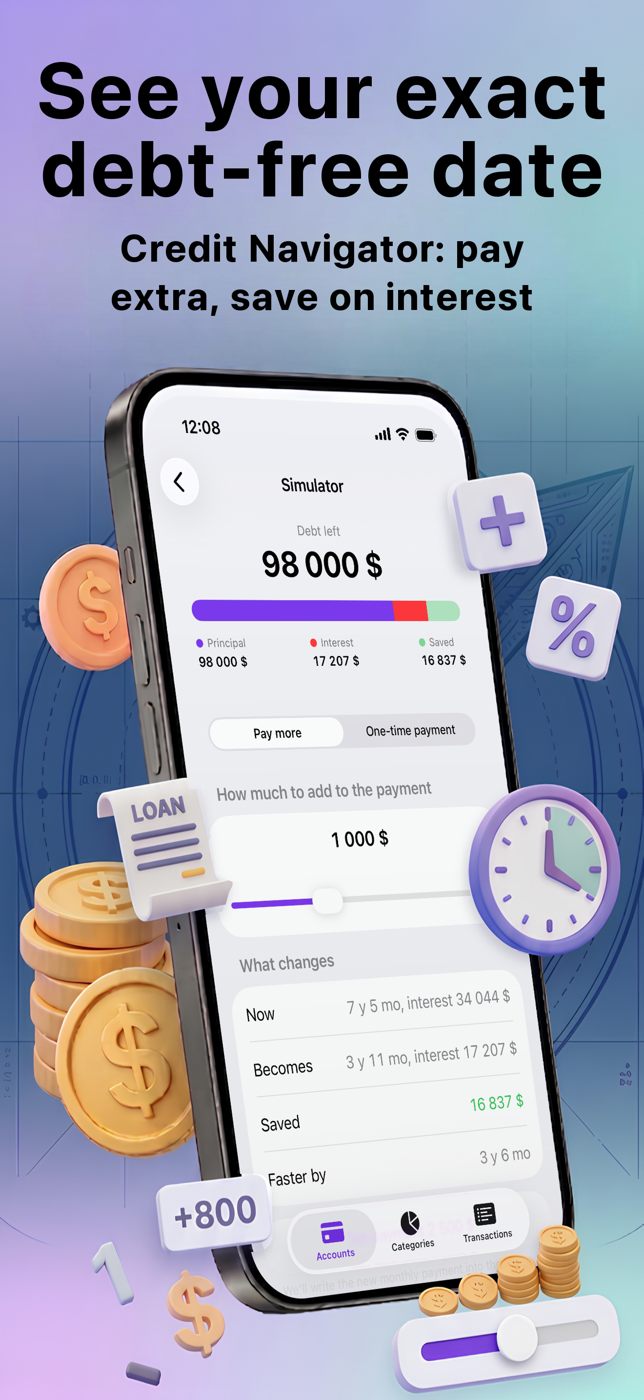 Your Money: Budget & Debt screenshot 2
