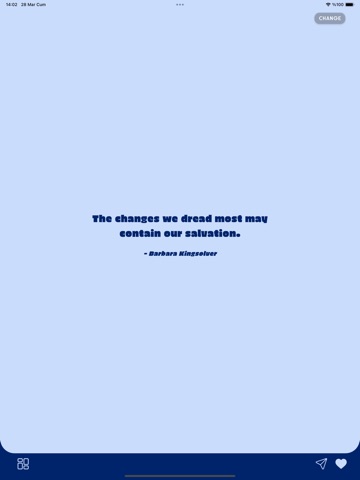 Quotes: Thoughtbullet iPad screenshot