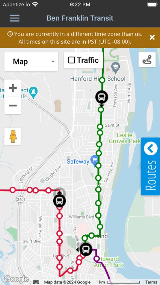 #3. MyRide: Ben Franklin Transit (iOS) 由: Ben Franklin Transit