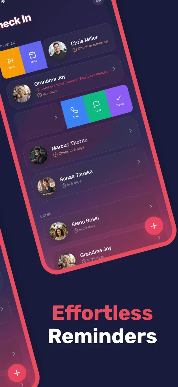 Screenshot #2 pour Check In: Stay Connected