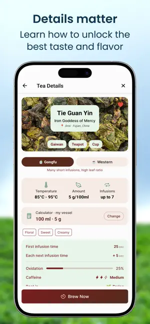 Tea Brew Timer & Journal screenshot 3