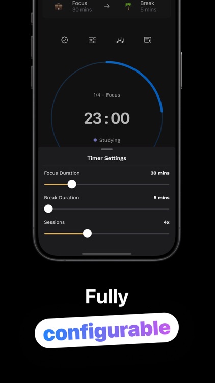 Pomodoro Focus Timer: Mira screenshot-3